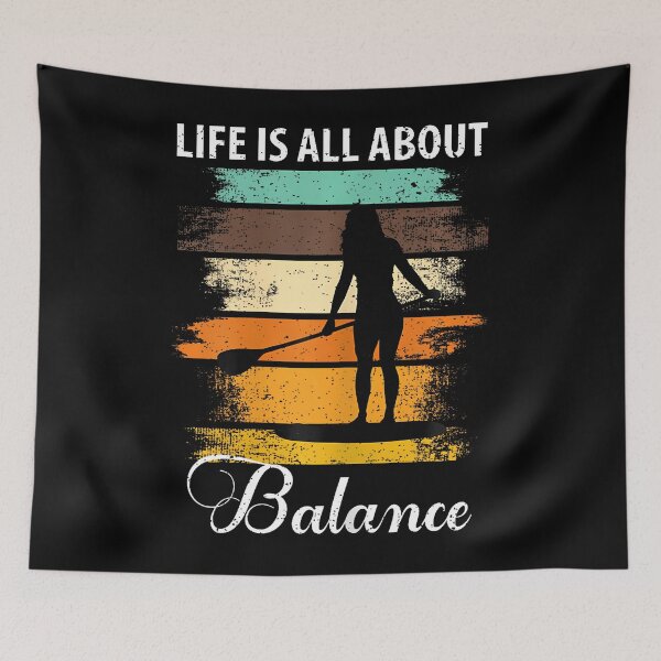 Item preview, Life Is All About Balance Paddleboarding designed and sold by loladabiancj.
