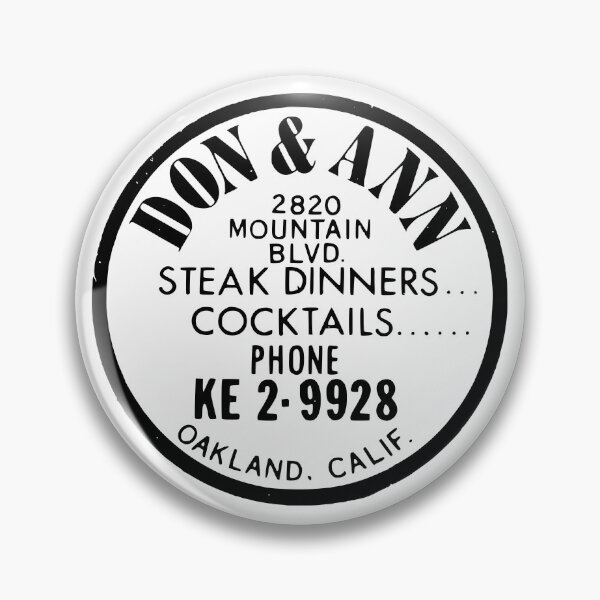 Item preview, Don & Ann – Oakland Steak & Cocktail designed and sold by Yeaha.