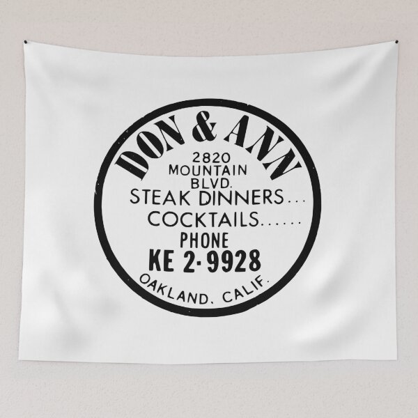 Item preview, Don & Ann – Oakland Steak & Cocktail designed and sold by Yeaha.