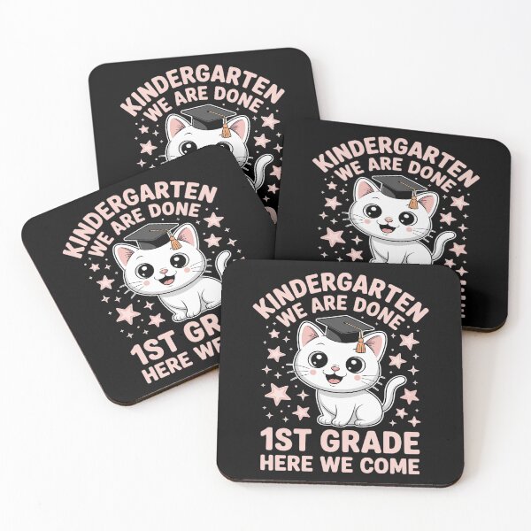 Item preview, Kids Kids Kindergarten Graduate Cat Graduation designed and sold by Moxizz.
