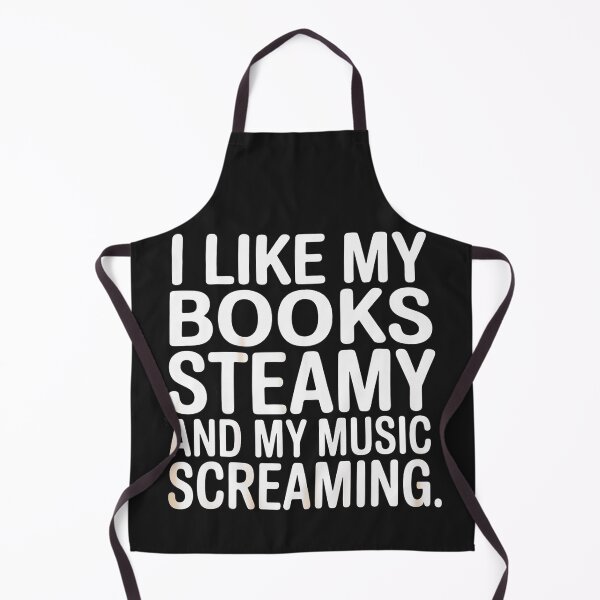 Item preview, I Like My Books Steamy and My Music Screamy Reading Lovers designed and sold by LegendsArt75.