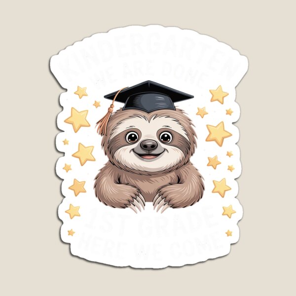 Item preview, Kids Kids Kindergarten Graduate Sloth Graduation designed and sold by Moxizz.