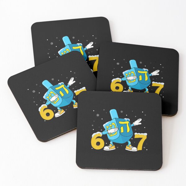 Item preview, Funny Hanukkah Six Seven Chanukah Dreidel Dabbing 67 Meme designed and sold by scottsurswab.