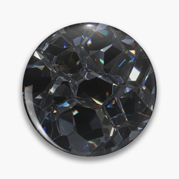 Item preview, Prismatic Obsidian Facet Grid designed and sold by Kaleidoscope Print.