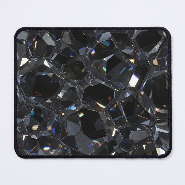 Item preview, Prismatic Obsidian Facet Grid designed and sold by Kaleidoscope Print.