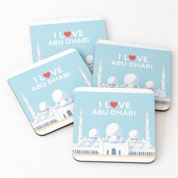 Item preview, I Love Abu Dhabi designed and sold by VerizalShop.