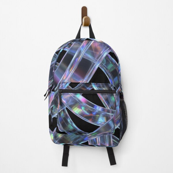Item preview, Iridescent Glass Ribbon Weave designed and sold by Kaleidoscope Print.