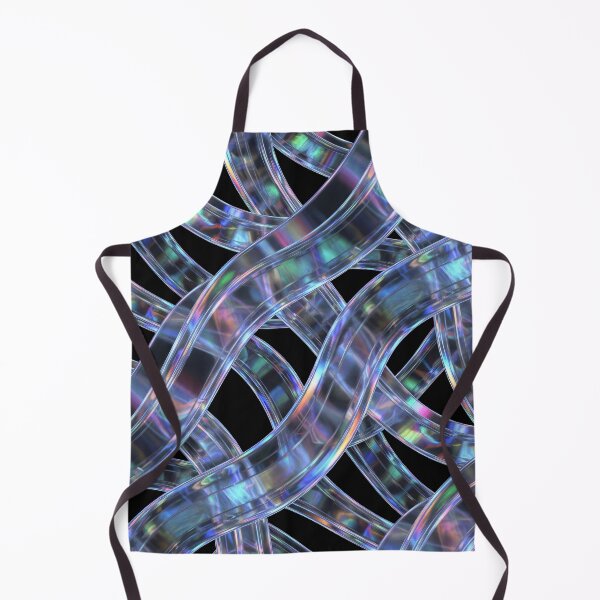 Item preview, Iridescent Glass Ribbon Weave designed and sold by Kaleidoscope Print.