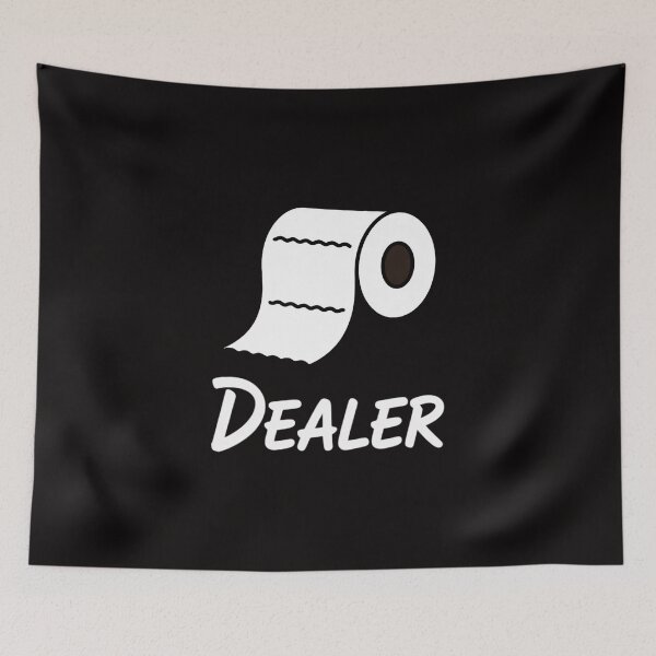 Item preview, Toilet Paper Dealer Humour Parody Gift designed and sold by AnimeManga2D.