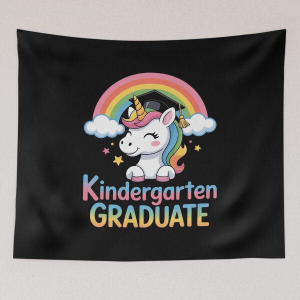 Item preview, Kids Kids Kindergarten Graduate Unicorn Graduation designed and sold by Moxizz.