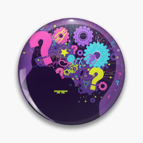 Item preview, Existential Crisis | Chaotic Thoughts Philosophy Meme Art designed and sold by goodcrystals.