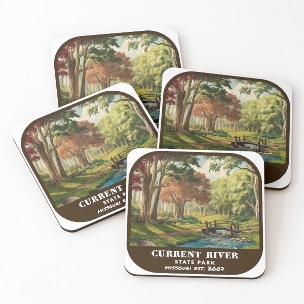 Item preview, Vintage Current River State Park (Missouri State Park) designed and sold by RabbitK.