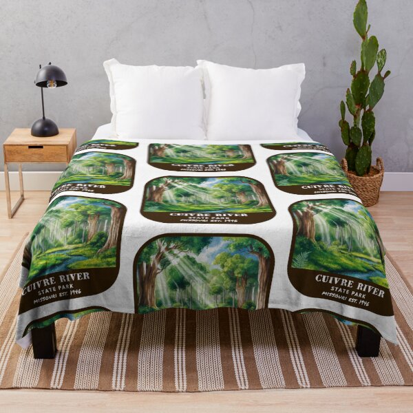 Item preview, Vintage Cuivre River State Park (Missouri State Park) designed and sold by RabbitK.