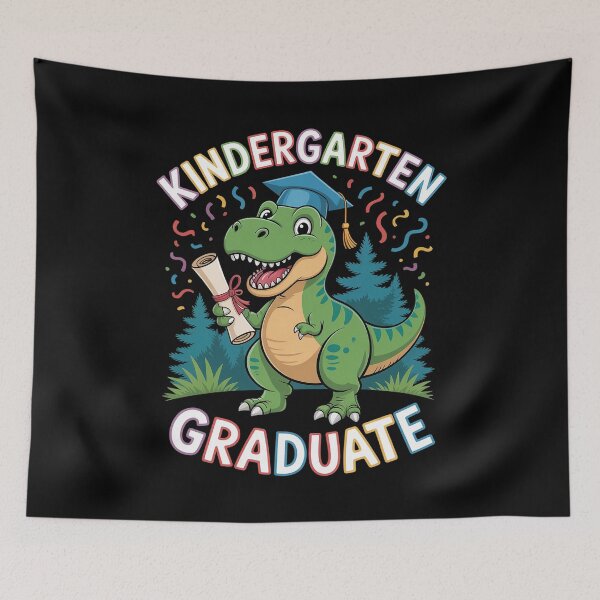 Item preview, Kids Kindergarten Graduate Dinosaur Trex Kindergarten Graduation designed and sold by Moxizz.
