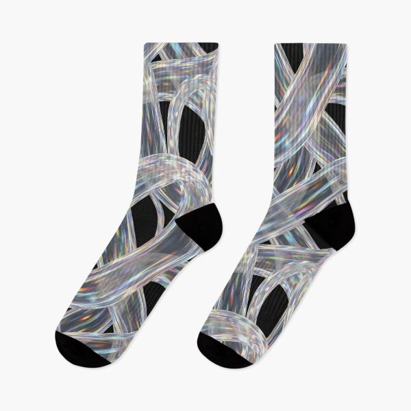 Item preview, Iridescent Glass Ring Lattice designed and sold by Kaleidoscope Print.