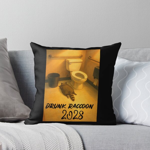 Item preview, Drunk Raccoon 2028 designed and sold by SarahEL17.