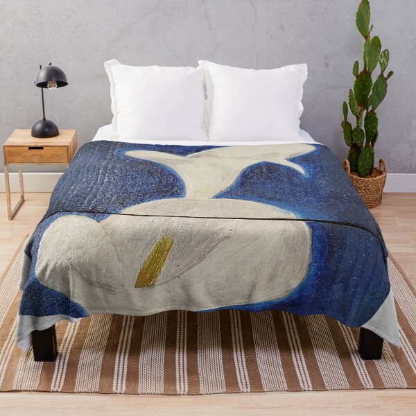 Item preview, Three white lilies in the electric night designed and sold by isyra.