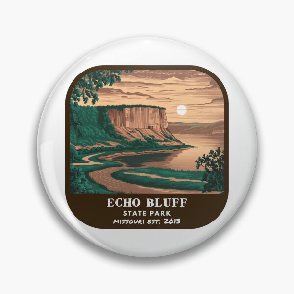 Artikelvorschau, Vintage Echo Bluff State Park (Missouri State Park) entworfen und verkauft von RabbitK.