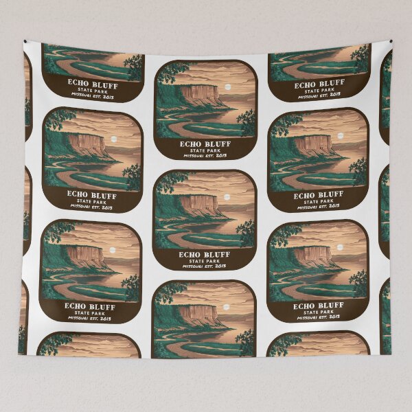 Item preview, Vintage Echo Bluff State Park (Missouri State Park) designed and sold by RabbitK.