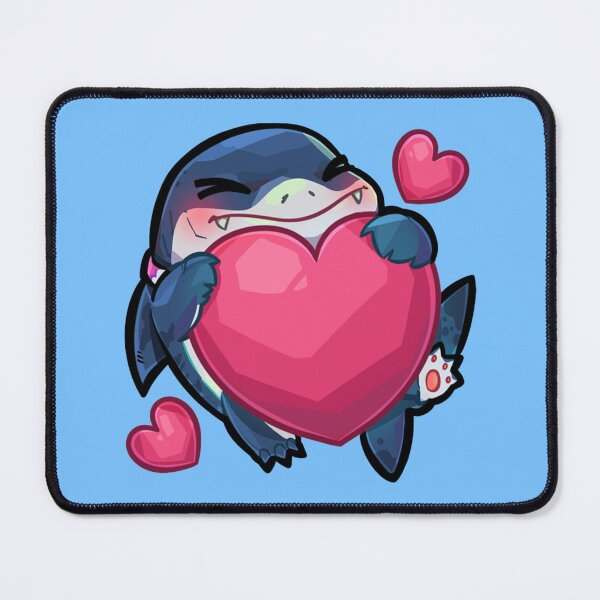 Item preview, Marvel Rivals Jeff The Land Shark Jeff’s Love Emoji designed and sold by KaiSpecter.