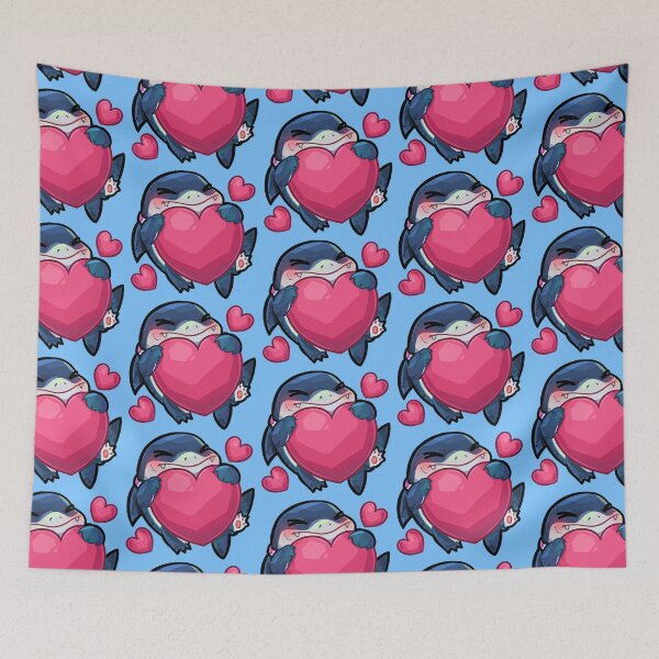 Item preview, Marvel Rivals Jeff The Land Shark Jeff’s Love Emoji designed and sold by KaiSpecter.