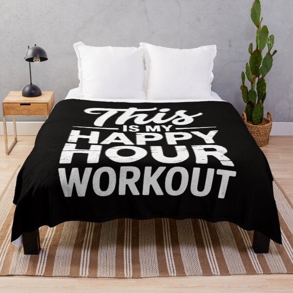 Item preview, Womens This is My Happy Hour Workout Workout Gym Fitness designed and sold by AnimeManga2D.
