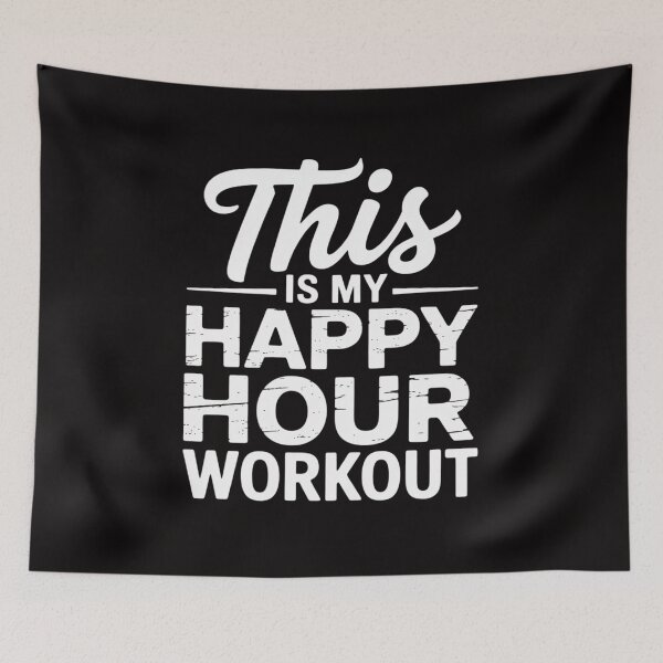 Item preview, Womens This is My Happy Hour Workout Workout Gym Fitness designed and sold by AnimeManga2D.