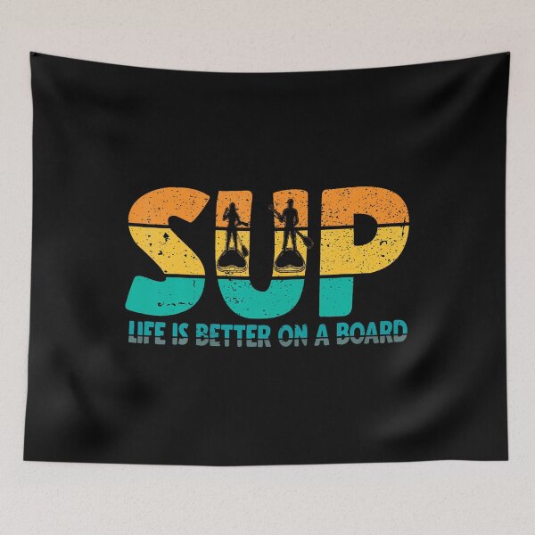Item preview, Life Is Better On A Paddle Board Sunset designed and sold by junrilbegumet.