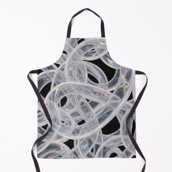 Item preview, Holographic Glass Loop Tangle designed and sold by Kaleidoscope Print.