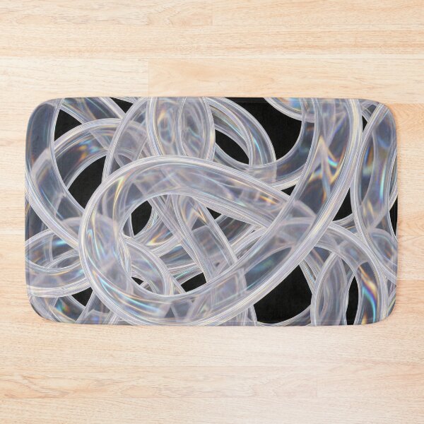 Item preview, Holographic Glass Loop Tangle designed and sold by Kaleidoscope Print.