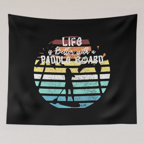 Item preview, Life Is Better With A Paddle Board designed and sold by junrilbegumet.