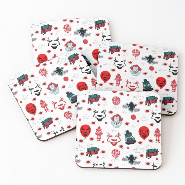 Item preview, Pennywise the Dancing Clown Seamless Pattern - Inspired by IT & Welcome To Derry! designed and sold by Playful Patternz.