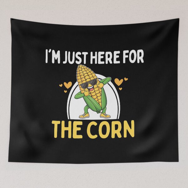 Item preview, I'M Just Here For The Corn Funny Corn On The Cob designed and sold by vaharisanic.