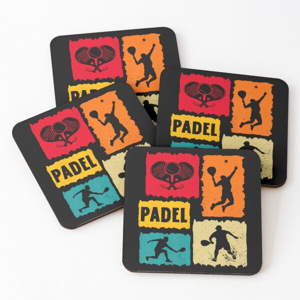 Item preview, Funny Padel Game Icons designed and sold by junrilbegumet.