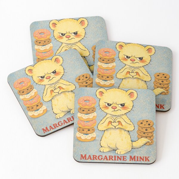 Item preview, Introducing Margarine Mink  designed and sold by Second Thought Studio.