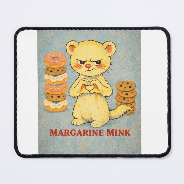 Item preview, Introducing Margarine Mink  designed and sold by Second Thought Studio.