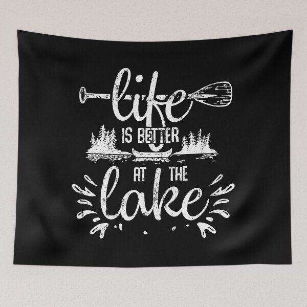 Item preview, Life Is Better At The Lake Paddle designed and sold by junrilbegumet.
