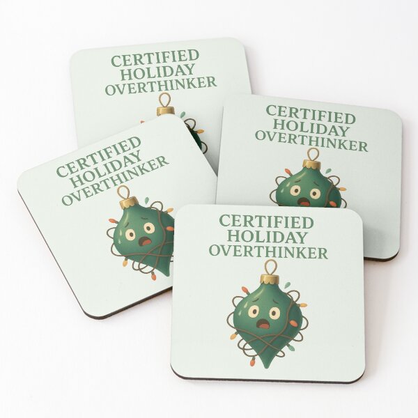 Item preview, Certified Holiday Overthinker designed and sold by The Kavi.