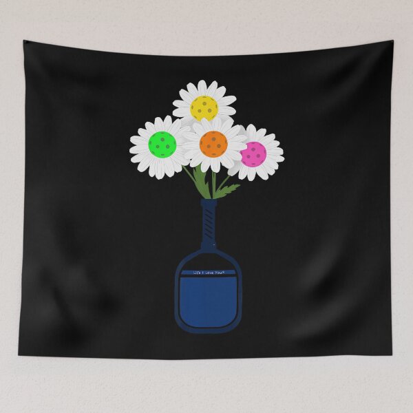 Item preview, Pretty Pickleball Flower Paddle designed and sold by junrilbegumet.