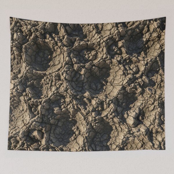 Item preview, Cracked Dry Mud Surface Texture designed and sold by Kaleidoscope Print.
