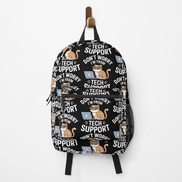 Item preview, Don't Worry I'M From Technical Support Cat Lover Tech designed and sold by huftyfnruppe.