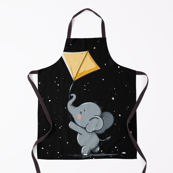 Item preview, Baby Elephant flying a Kite designed and sold by ClubVacay.