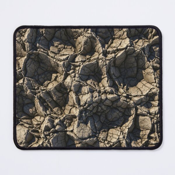 Item preview, Sun-Baked Cracked Mud Texture (Top View) designed and sold by Kaleidoscope Print.