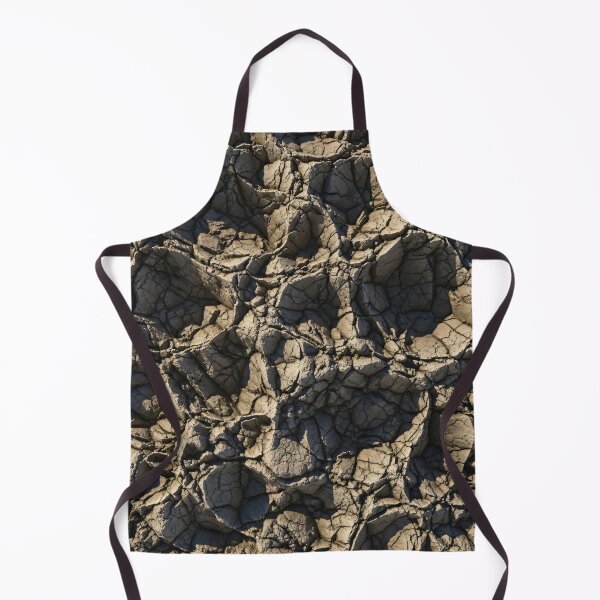Item preview, Sun-Baked Cracked Mud Texture (Top View) designed and sold by Kaleidoscope Print.