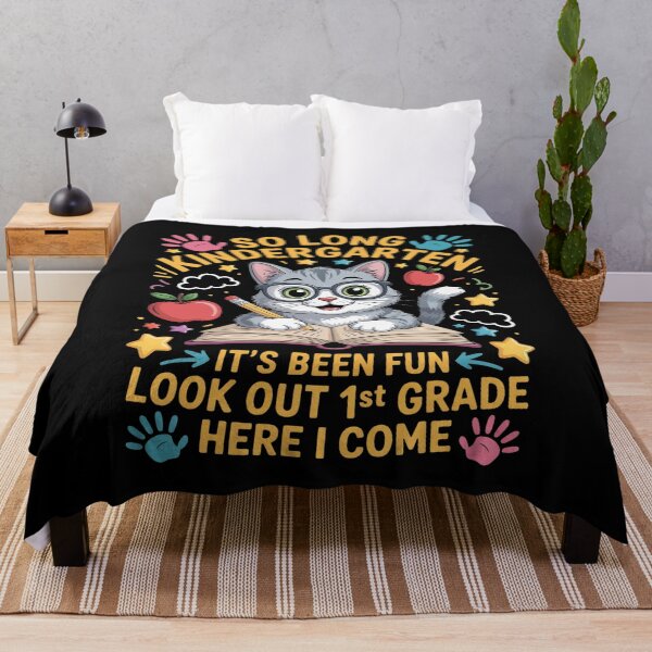 Item preview, Kids Kindergarten It's Been Fun Look Out First Grade Here I Come designed and sold by Moxizz.