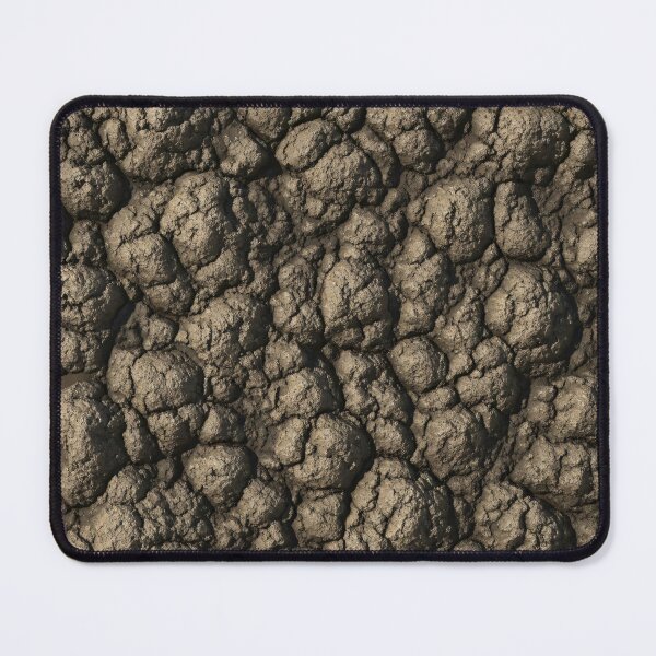Item preview, Dry Mud Clods Texture (Top View) designed and sold by Kaleidoscope Print.