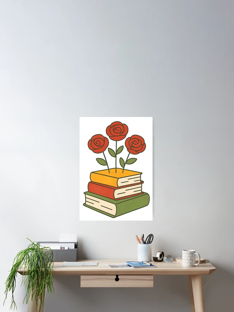 Thumbnail 2 of 3, Poster, Book Stack designed and sold by GraphicsClub.