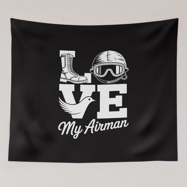 Item preview, Womens Love My Airman Proud Mom Wife friend Family Air Force designed and sold by tlallimicrichi.