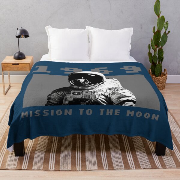 Item preview, 1969 Mission to the Moon Apollo 11 Astronaut Vintage Poster designed and sold by KiwiRider.
