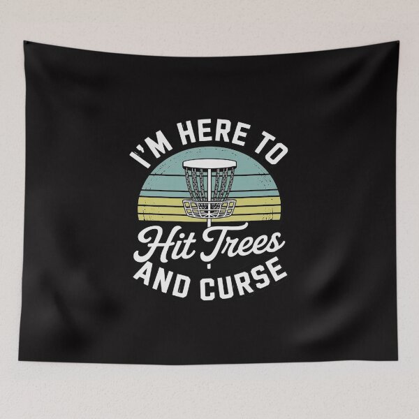 Item preview, Ultimate Frisbee Hit Trees And Curse Disc Golf Men's designed and sold by tlallimicrichi.